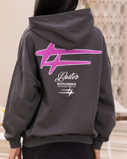 Loiter Alter Hoodie Charcoal