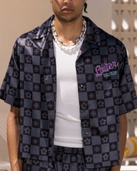 Loiter Midsummer Button Up Shirt Black