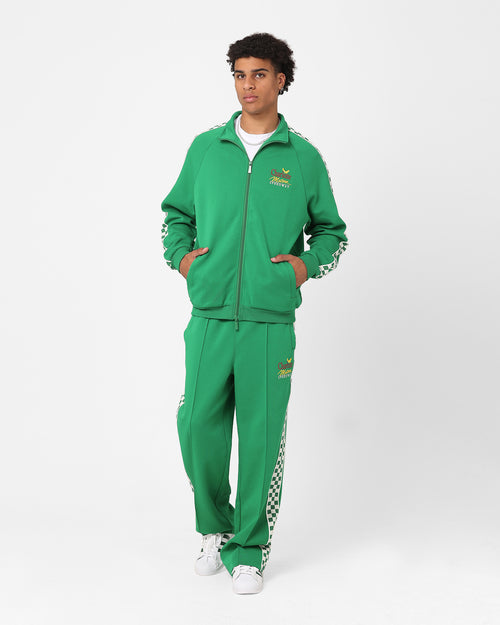 The New Establishment X Nascar Classics Racing Team Warm Up Jacket Racer Green