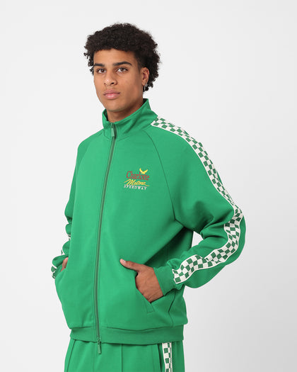 The New Establishment X Nascar Classics Racing Team Warm Up Jacket Racer Green