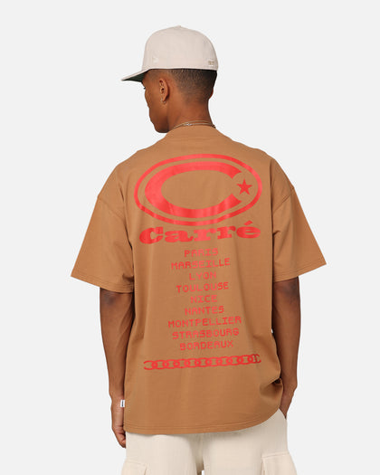 Carre C Star Oversized T-Shirt Tobacco