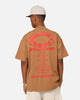 Carre C Star Oversized T-Shirt Tobacco