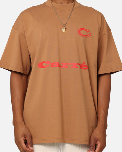 Carre C Star Oversized T-Shirt Tobacco
