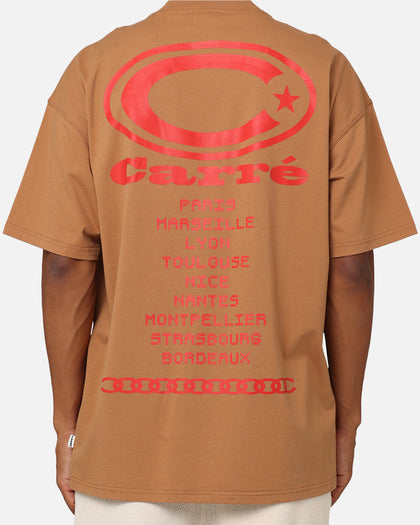 Carre C Star Oversized T-Shirt Tobacco
