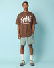 Carré Enterprise Oversized T-Shirt Brown