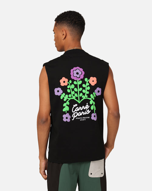 Carre Floraux Muscle T-Shirt Black