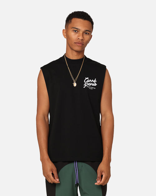 Carre Floraux Muscle T-Shirt Black