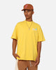 Carre Floraux Oversized T-Shirt Yellow