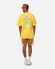 Carre Floraux Oversized T-Shirt Yellow