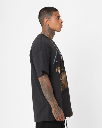 Mitchell & Ness Los Angeles Kings Wayne Gretzky Face T-Shirt Faded Black