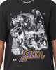 Mitchell & Ness Los Angeles Lakers Shaquille O'Neal Player Photo T-Shirt Faded Black