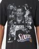 Mitchell & Ness Philadelphia 76ers Allen Iverson Player Photo T-Shirt Faded Black