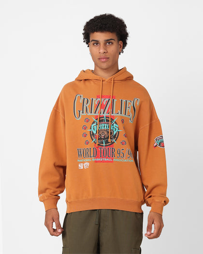 Mitchell & Ness Vancouver Grizzlies Tour Hoodie Bronze