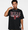 Mitchell & Ness Chicago Bulls Underscore T-Shirt Faded Black