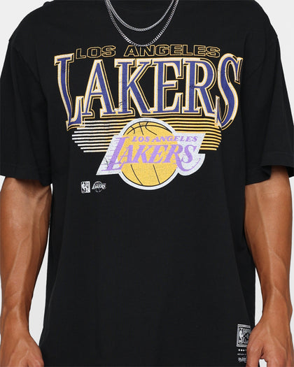 Mitchell & Ness Los Angeles Lakers Underscore T-Shirt Faded Black