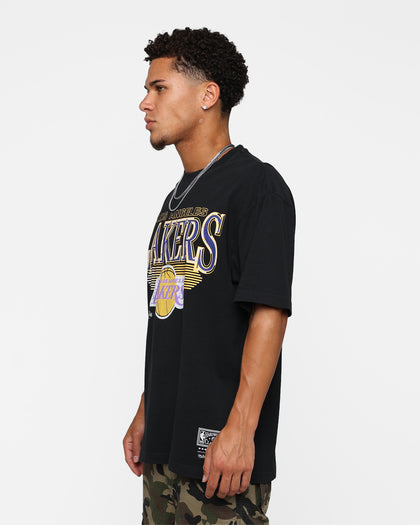 Mitchell & Ness Los Angeles Lakers Underscore T-Shirt Faded Black