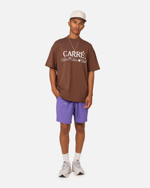 Carre Shooters Oversized T-Shirt Dark Brown