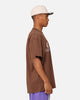 Carre Shooters Oversized T-Shirt Dark Brown