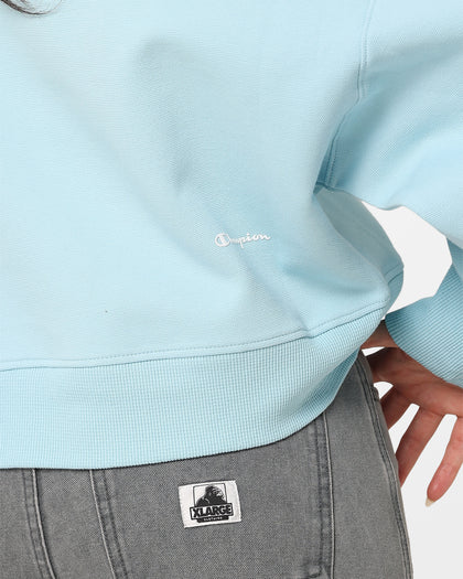 Champion Women's Rochester Base Crewneck Iced Blue CSI