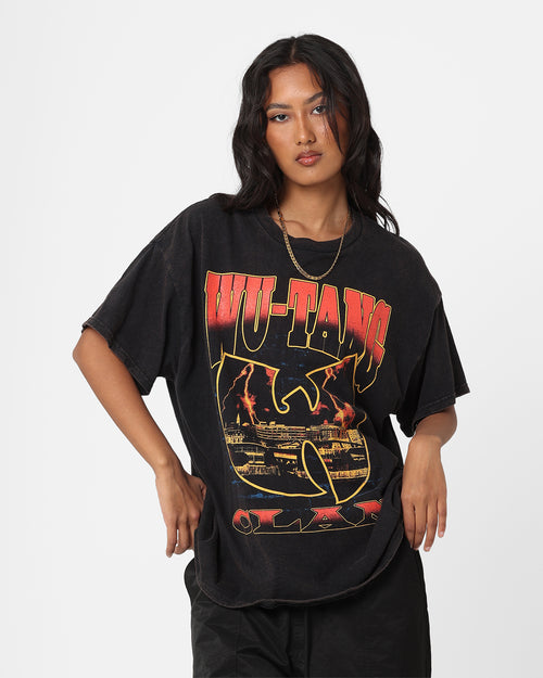 Wu Tang Brand Limited Lightning T-Shirt Black Wash