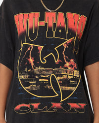 Wu Tang Brand Limited Lightning T-Shirt Black Wash