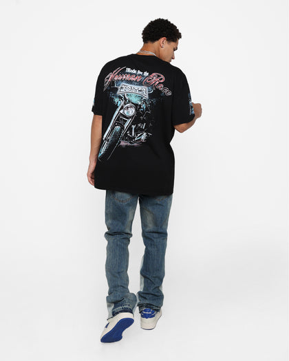 Loiter Midnight Route T-Shirt Black
