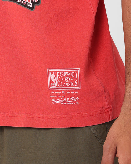 Mitchell & Ness Chicago Bulls Highway Logo T-Shirt Bulls Red