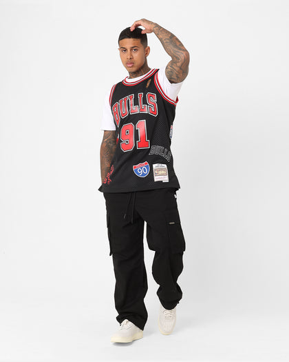 Mitchell & Ness Chicago Bulls Dennis Rodman Hi-Way Swing Jersey Black