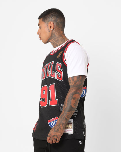 Mitchell & Ness Chicago Bulls Dennis Rodman Hi-Way Swing Jersey Black