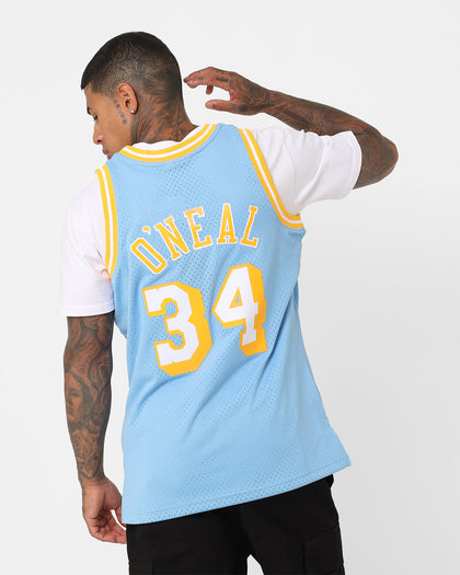Mitchell & Ness Los Angeles Lakers Shaquille O'Neal Swing Jersey Sky Blue