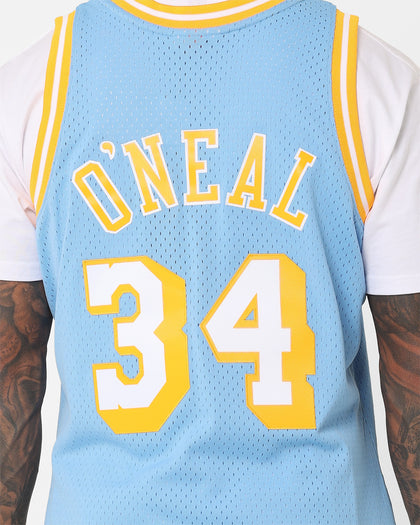 Mitchell & Ness Los Angeles Lakers Shaquille O'Neal Swing Jersey Sky Blue