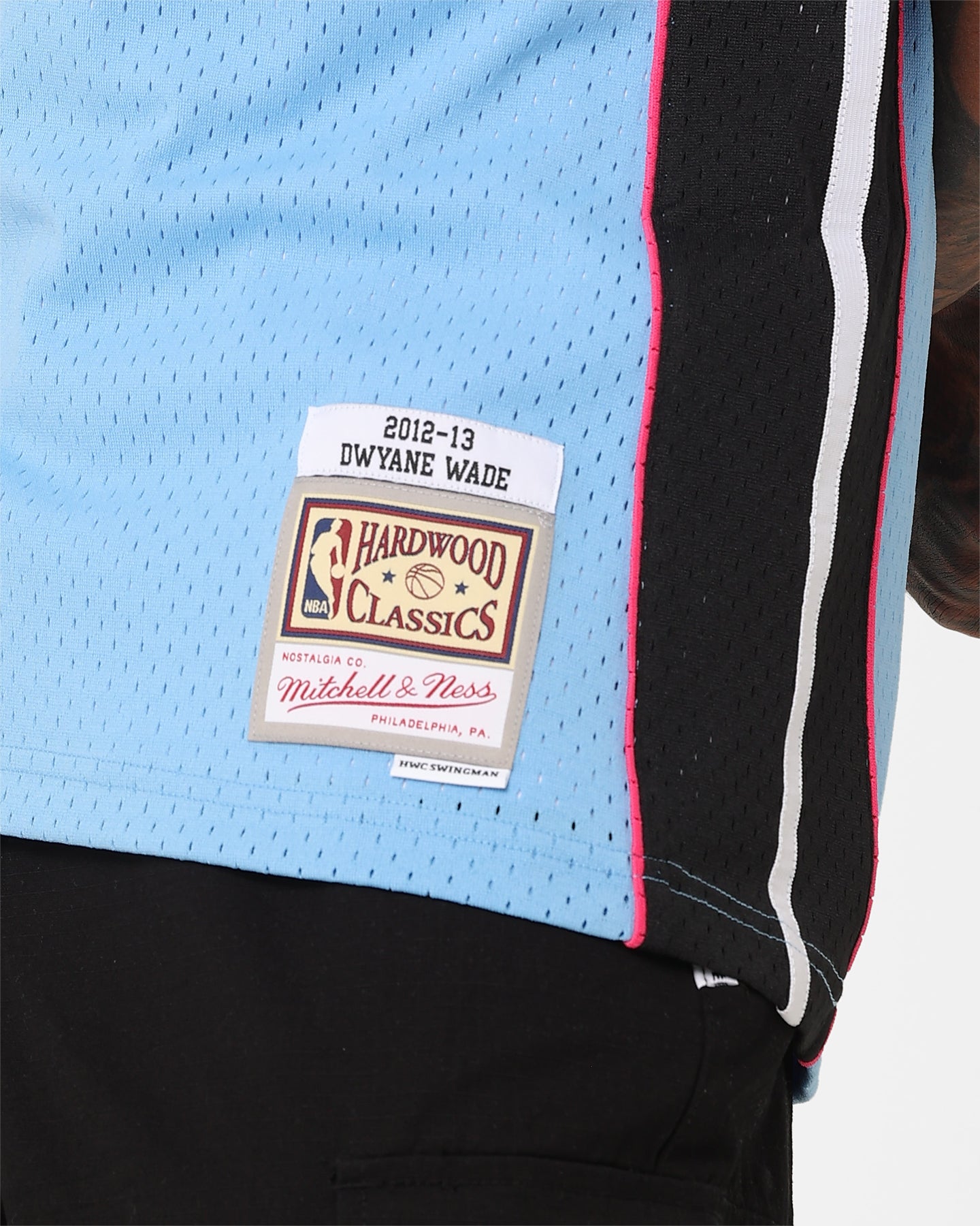 Mitchell & Ness Miami Heat Dwyane Wade Swing Jersey Sky Blue