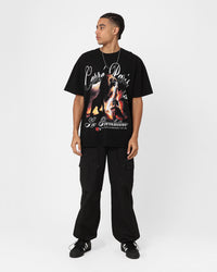 Carre Burning Desire Box T-Shirt Black Wash