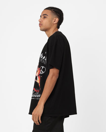 Carre Burning Desire Box T-Shirt Black Wash