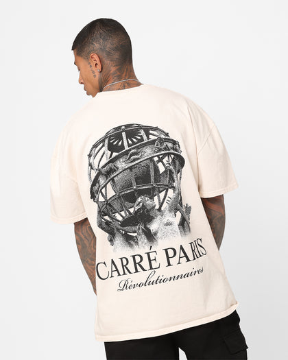 Carre Globalist Box T-Shirt Off White