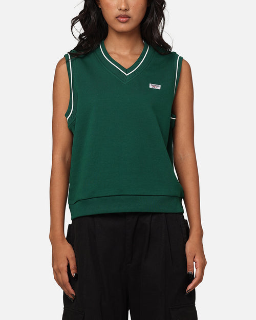 Reebok Women's Court Classics Vest Dark Green