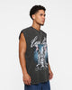 Carre Dog Days Muscle T-Shirt Black Wash