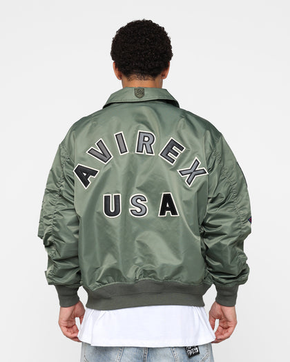 Avirex CWU-45P Flight Jacket Flight Green