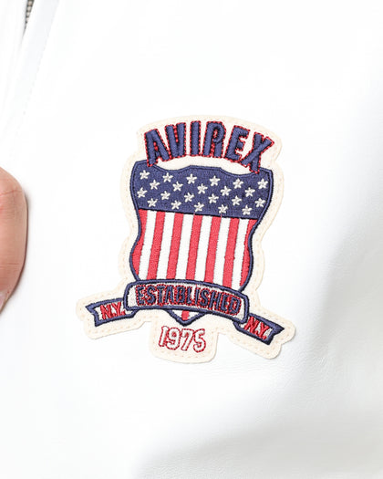 Avirex Icon Jacket Snow White