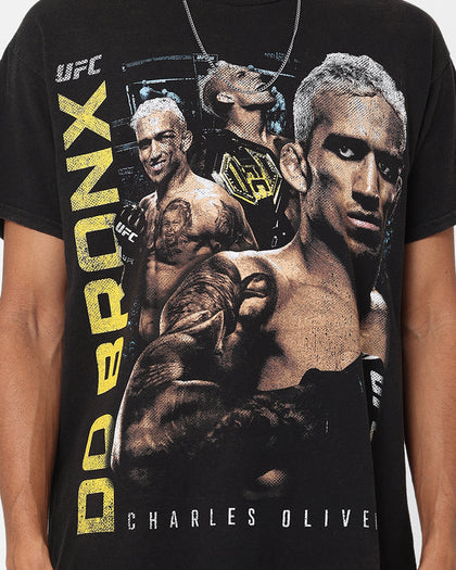 UFC By Goat Crew Charles 'Do Bronx' Oliveira Vintage T-Shirt Black Wash