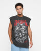 American Thrift X The Lord Of The Rings Nazgul Heavyweight Muscle T-Shirt Black Wash