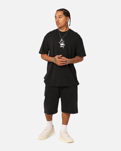 Stussy Crown Chest T-Shirt Black