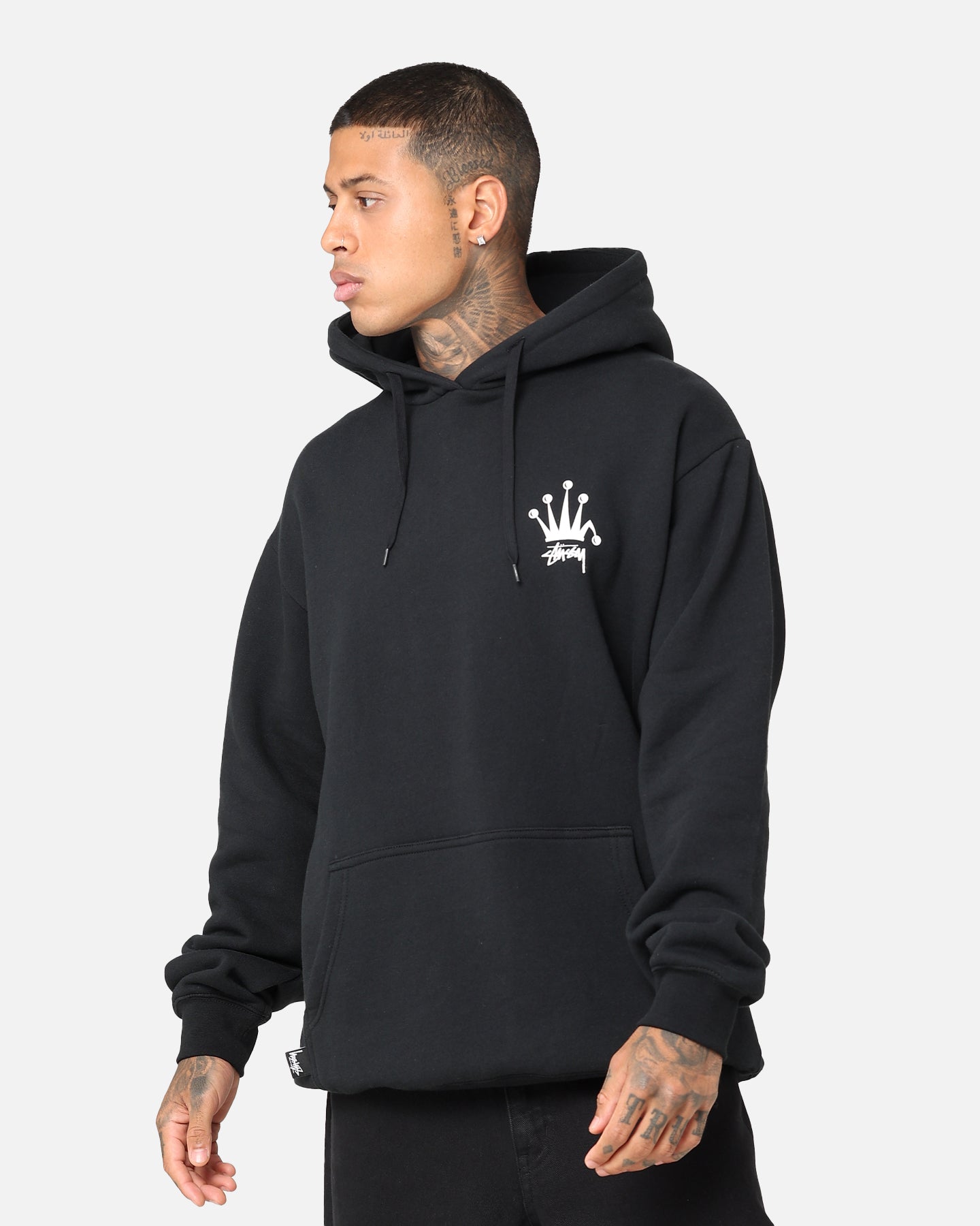 Stussy Crown LCB Hoodie Black | Culture Kings NZ