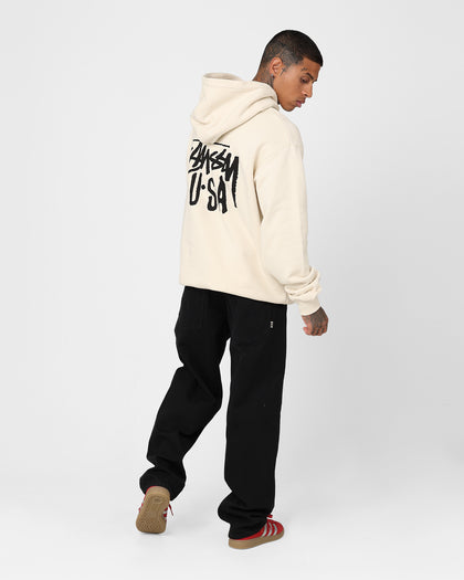 Stussy USA LCB Hoodie Cream