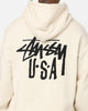 Stussy USA LCB Hoodie Cream