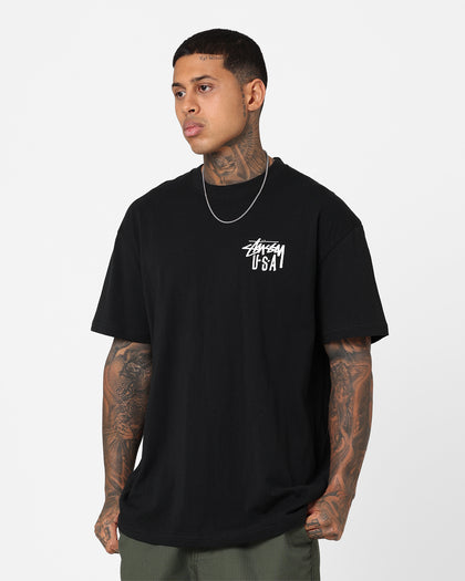 Stussy USA LCB T-Shirt Black