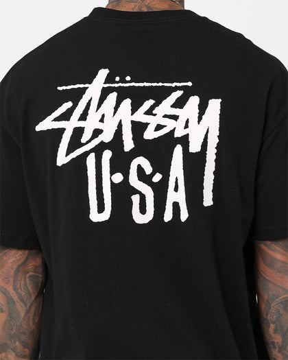 Stussy USA LCB T-Shirt Black