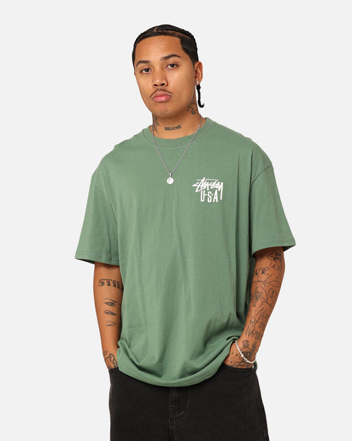 Stussy USA LCB T-Shirt Green