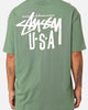 Stussy USA LCB T-Shirt Green