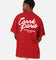Carre Athletic Heritage Oversized T-Shirt Crimson